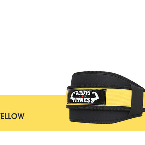Fitness weightlifting waistband