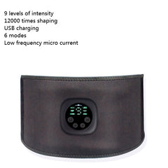 Smart Digital Display Fitness EMS Belt Abdominal Instrument Boxed Abdominal Muscle Trainer Lazy Fitness Artifact