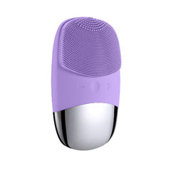 Mini Silicone Electric Face Cleansing Brush Electric Facial Cleanser Facial Cleansing Brush Skin Massager Skin Care Tools
