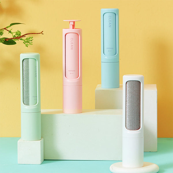 2-in-1 Reusable Pet Hair Remover Brush – Self-Cleaning Lint Roller - tanweerr