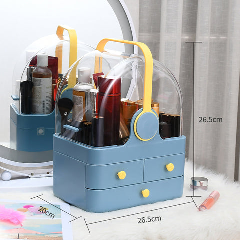Desktop Dust-Proof cosmetics storege box