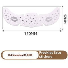 Freckle Tattoo Sticker Hot Gold And Silver