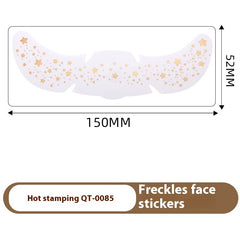 Freckle Tattoo Sticker Hot Gold And Silver