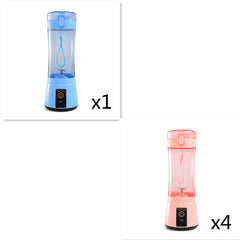 Portable Electric Fruit Juicer Wireless USB Rechargeable Mini Mixer Multifunction Summer Smoothie Blender Machine Kitchen Supplies