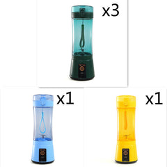 Portable Electric Fruit Juicer Wireless USB Rechargeable Mini Mixer Multifunction Summer Smoothie Blender Machine Kitchen Supplies