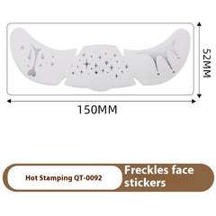 Freckle Tattoo Sticker Hot Gold And Silver