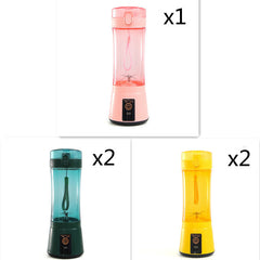 Portable Electric Fruit Juicer Wireless USB Rechargeable Mini Mixer Multifunction Summer Smoothie Blender Machine Kitchen Supplies