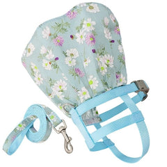 Adjustable Floral Printed Pet Harness Vest Dress
