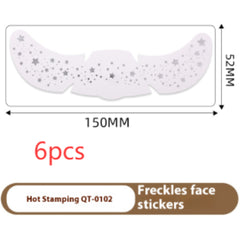 Freckle Tattoo Sticker Hot Gold And Silver
