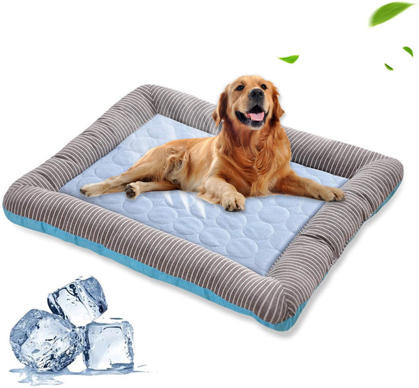 Pet Cooling Pad Bed for Dogs & Cats – Self-Cooling, Portable - tanweerr
