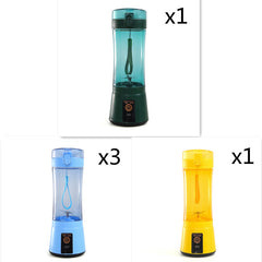 Portable Electric Fruit Juicer Wireless USB Rechargeable Mini Mixer Multifunction Summer Smoothie Blender Machine Kitchen Supplies