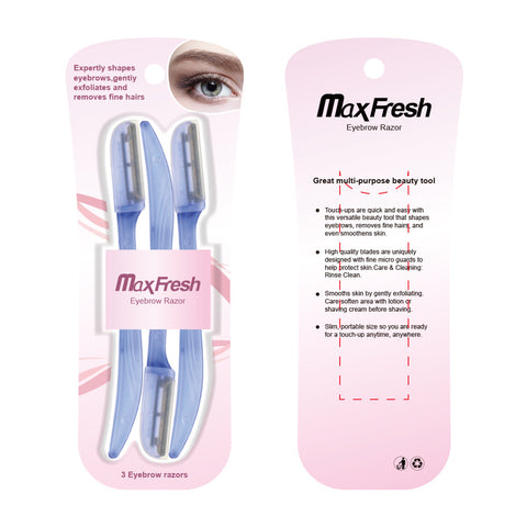 Eyebrow trimming knife macro eyebrow trimming knife