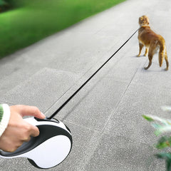 Pet Automatic Retractable Traction Rope With LED Light Dog Walking Rope Reflective Tractor Dog Traction Rope In Stock Wholesale