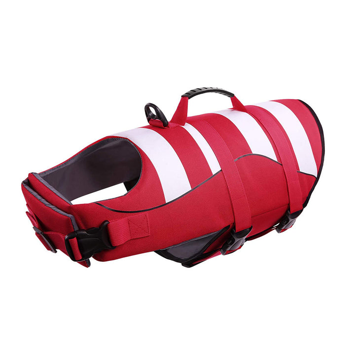 Pet Supplies Summer Dog Life Jacket Lightweight Adjustable Velcro Medium And Large Dog Swimwear