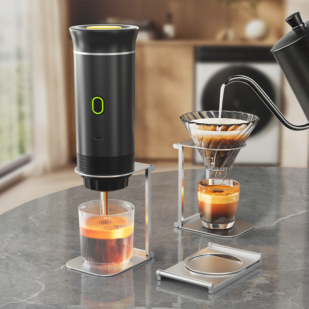 Portable Capsule Coffee Machine American-Italian Espresso Electric Small Wireless Heating Pump Coffee Machine