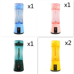 Portable Electric Fruit Juicer Wireless USB Rechargeable Mini Mixer Multifunction Summer Smoothie Blender Machine Kitchen Supplies