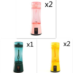 Portable Electric Fruit Juicer Wireless USB Rechargeable Mini Mixer Multifunction Summer Smoothie Blender Machine Kitchen Supplies
