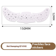 Freckle Tattoo Sticker Hot Gold And Silver