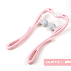 Multifunctional Manual Six-wheel Neck Massager Massage Relieve Roller Massage Tool