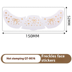 Freckle Tattoo Sticker Hot Gold And Silver