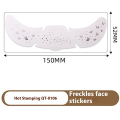 Freckle Tattoo Sticker Hot Gold And Silver