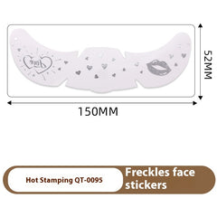Freckle Tattoo Sticker Hot Gold And Silver