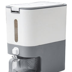 Kitchen Intelligent Metering 12kg Automatic Rice Bucket